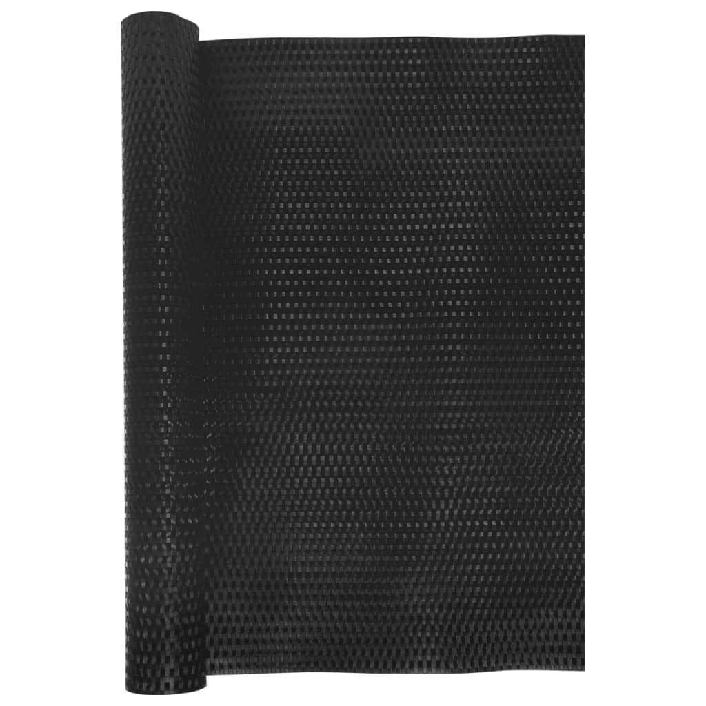 Vidaxl Parawan Balkonowy, Czarny, 600X90 Cm, Polirattan