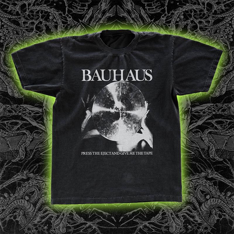 The Founding Father of Gothic Rock Band Bauhaus American Vintage Mens and Womens Loose Tshirts