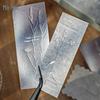 MòMòBái Silver Embossed Matchbox Sticky Notes - Leaf Flowing Light Series, 6 Styles.