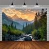 Sunset Tapestry Nature Landscape Home Decoration Aesthetic Dorm Decor Art Decorative Wall Tapestries