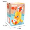 Электрический мультяшный StuntBall Little Duck Music Light вращающийся на 360 градусов Маленькая милая утка детская игрушка