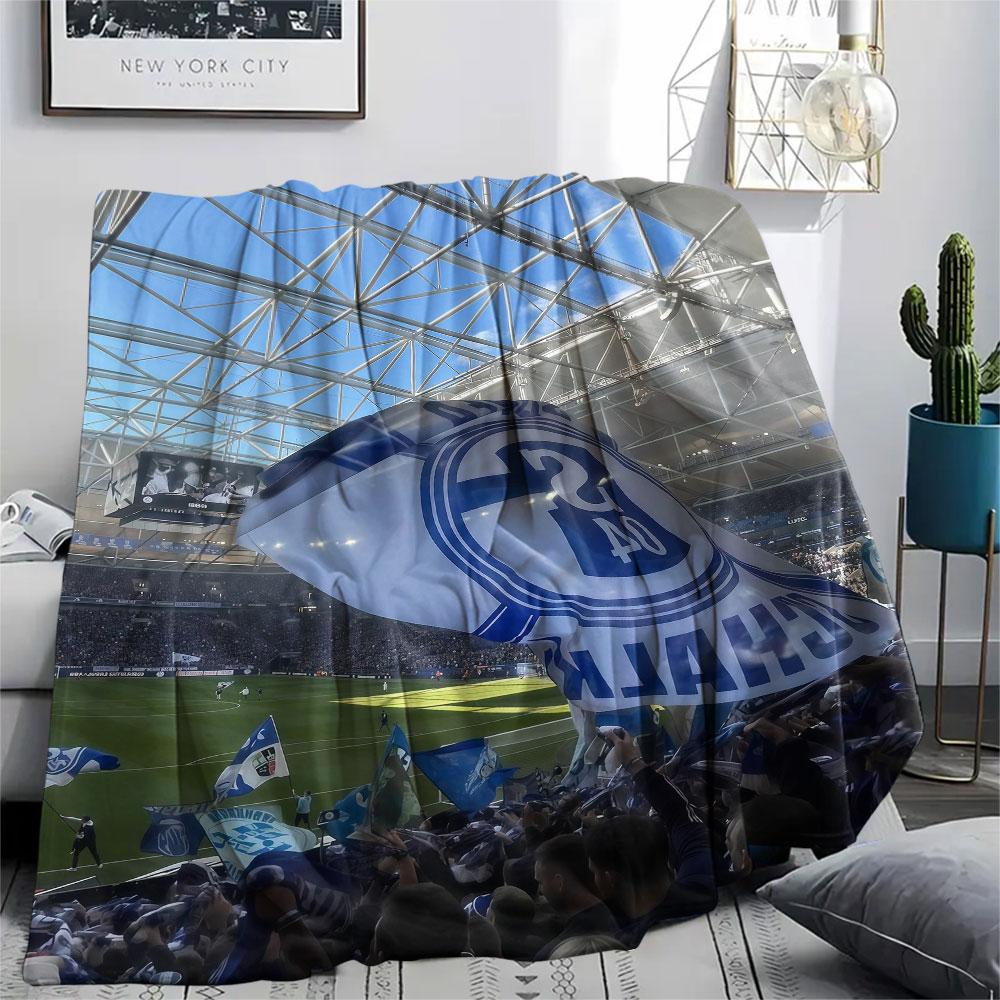 S04 Printed Flannel Blanket, soft throw for bedroom sofa, washable, fan merchandise, great gift.