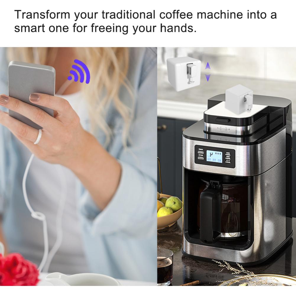 Aubess Tuya Smart Bluetooth Fingerbot Switch Button Pusher Умный домашний робот Smart Life Пульт дистанционного управления, Alexa Google Assistant