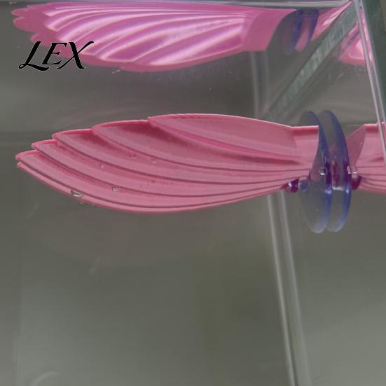 Betta Fish Resting Spot Hammock Shell, with Suction Cup, Tank Platform Platform, Aquarium Accessory for Sleeping Hiding Playing