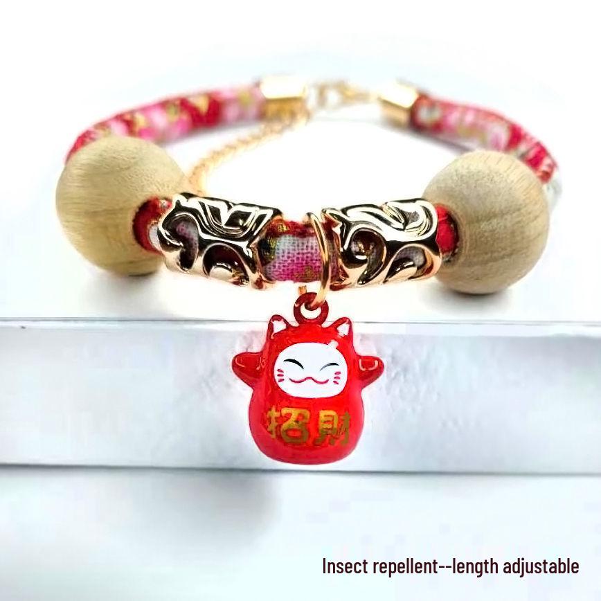 Ошейник от блох и клещей для кошек и собак с колокольчиком - Аксессуары для котят