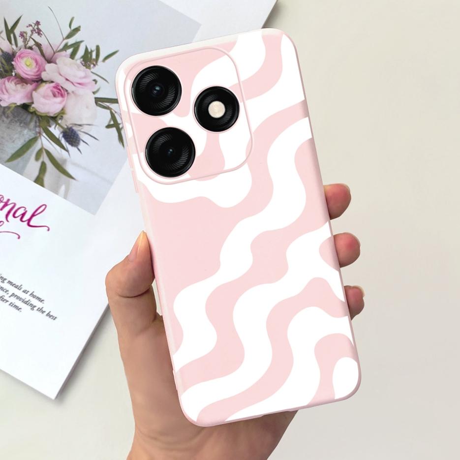 Чехол для Tecno Spark 20C BG7n Милый мультяшный динозавр Мягкий силиконовый чехол для телефона Для Tecno Spark 20 Pro Spark20 C Чехол-бампер