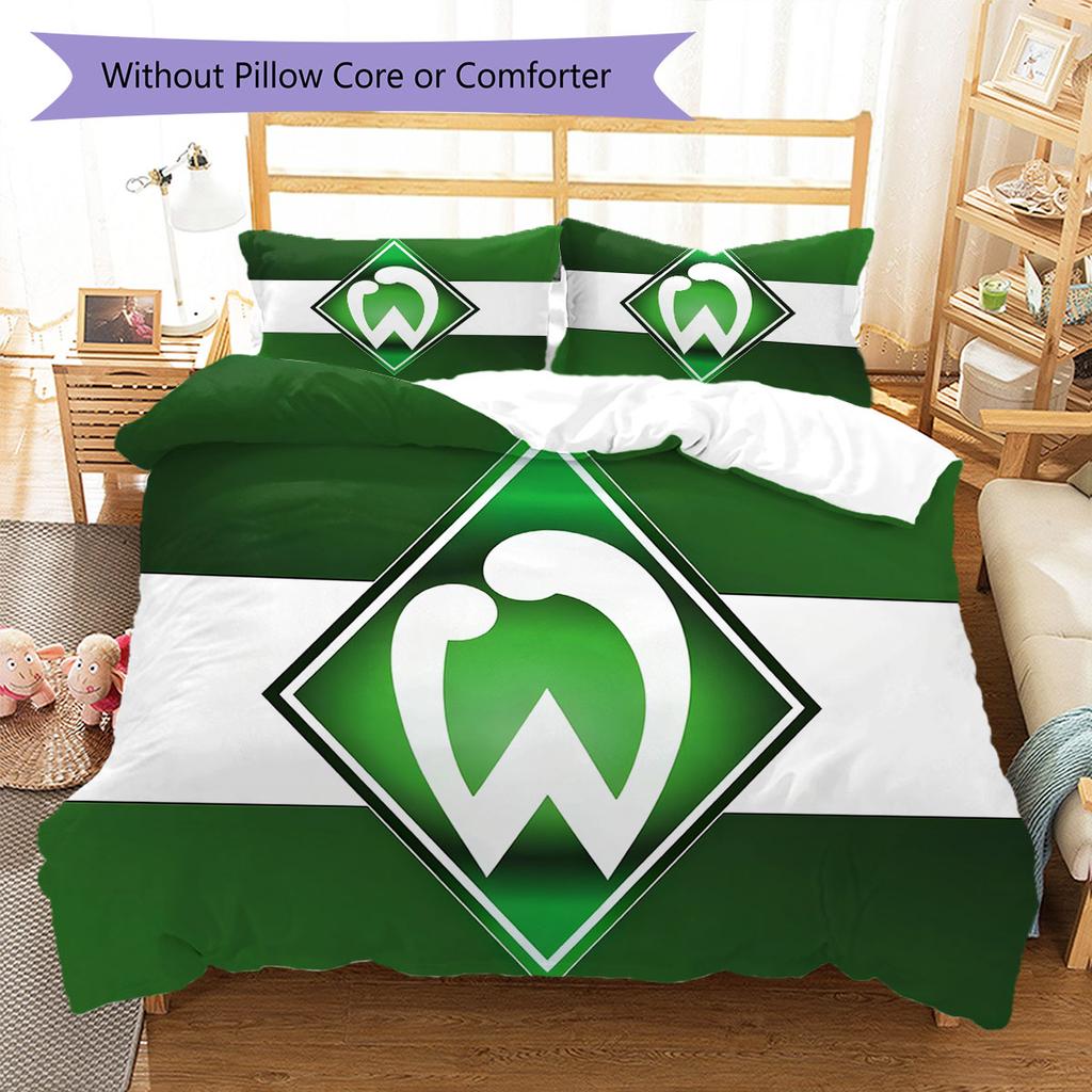 Werder logo Bedding Quilt Set Quilt Cover Pillowcase Home Decoration Birthday Gift (1 * duvet cover + 2 * pillowcase, without core)