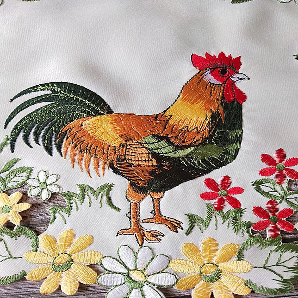 Вышивка ремесло пасхальный декор для вечеринки атласная ткань украшение для дома подставка для чашек салфетка коврик для столовых приборов