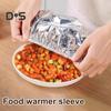 10/30/50Pcs Repeatable Aluminum Foil Insulation Cover Elastic Heat-Resistant Food Covers for Kitchen  Lock Aluminium Foil Storage Covers for Fruit