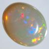 Stone Natural Mineral Precious Opal from Ethiopia of a [N2 Natural] - (24 "One Kind" Approx. 2.6ct, 10.5x8.5x5.5mm)