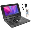 13,9-дюймовый портативный DVD-плеер HD-аналоговое ТВ FM-радио USB SD-карта Game 16:9 вращающихся TFT ЖК-экранов для домашнего офиса в автомобиле