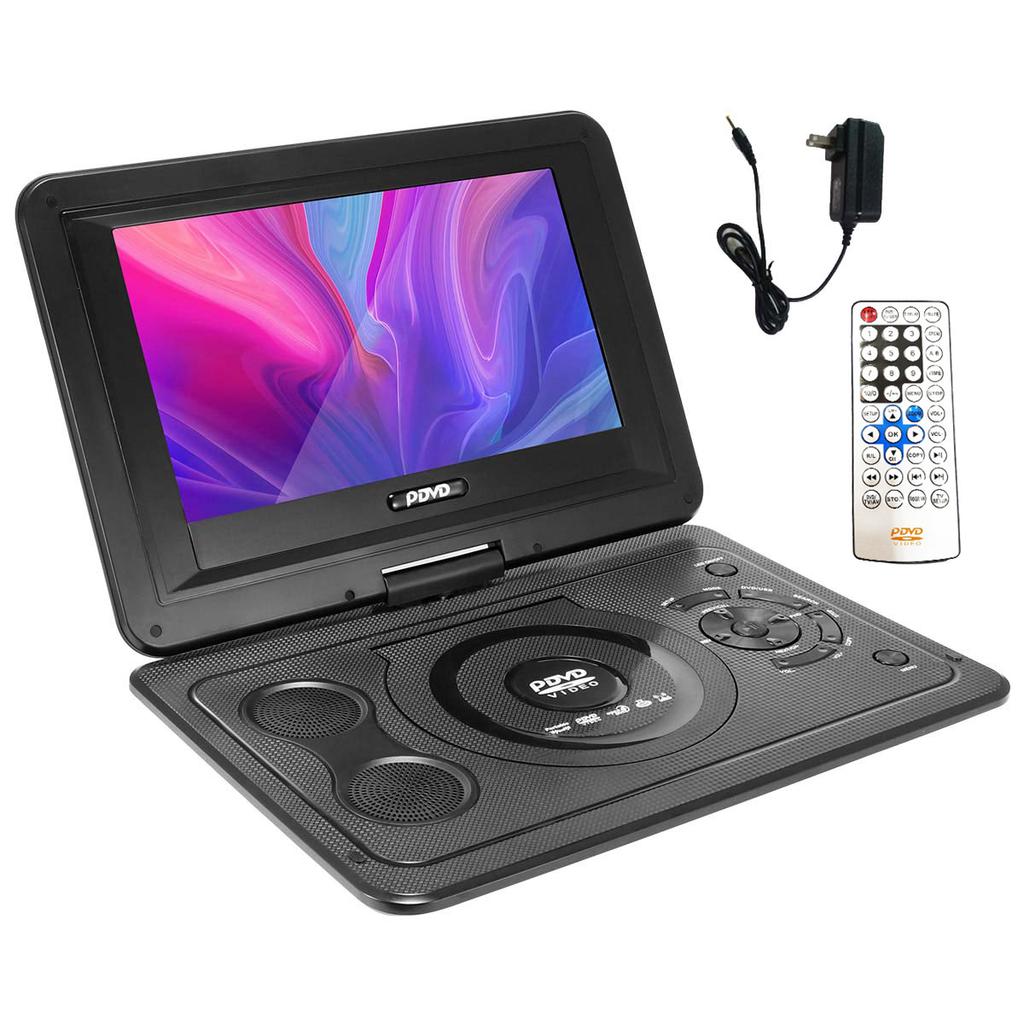 13,9-дюймовый портативный DVD-плеер HD-аналоговое ТВ FM-радио USB SD-карта Game 16:9 вращающихся TFT ЖК-экранов для домашнего офиса в автомобиле