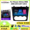 Android 12 автомобильный стерео радио мультимедиа видеоплеер для Nissan Teana Altima руководство 2008 2009 2010 2011 2012 навигация GPS