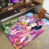 1pc Mickey Mouse Adventure Carpet for Playroom Bedroom Living Room Sofa Home Decor,kids Game Area Rug Non-slip Floor Mat Y72862