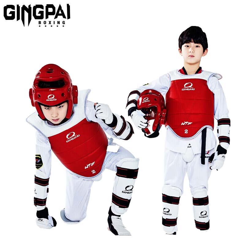 Jingpai Taekwondo 6-Piece Protective Gear Set