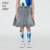 Детская летняя джинсовая юбка А-силуэта jnby by JNBY