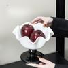 BRКерамическая фруктовница Домашняя гостиная Миска для закусок Лоток для хранения Десертная миска Кухонный органайзер и контейнер для храненияEY
