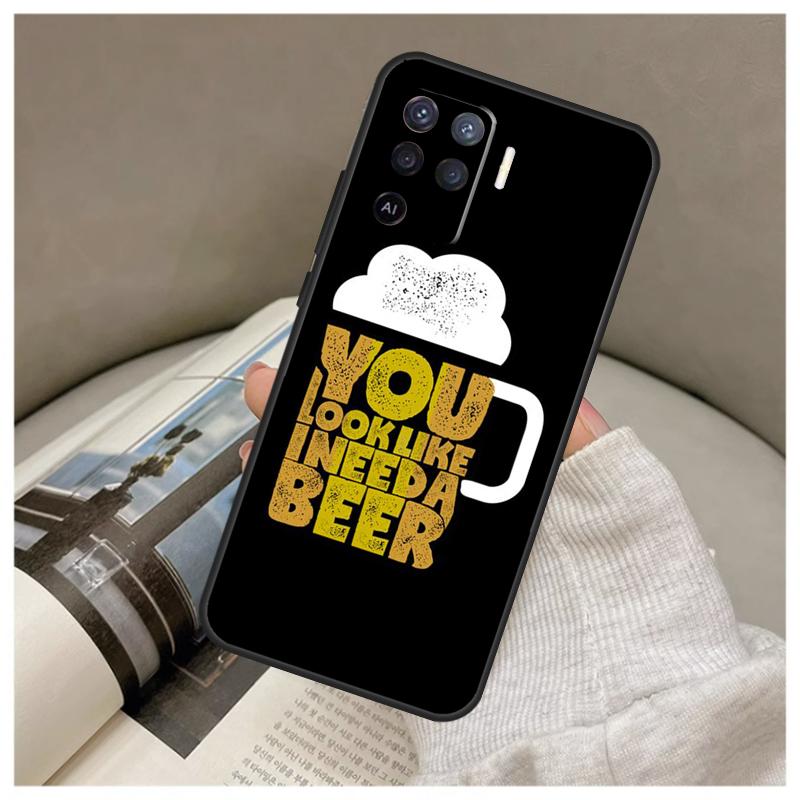 Кейс-пивная кружка для Oppo A16 A76 A96 A60 A98 A58 A78 A18 A38 A80 A40 A77 A57 A17 A74 A54 A94 A15 A5 Pro