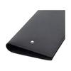 Montblanc Meisterstück Hexagonal White Star Logo Flap Leather Wallet Men wallet Black 109655