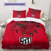 Atleti Bedding Quilt Set Quilt Cover Pillowcase Home Decoration Birthday Gift (1 * duvet cover + 2 * pillowcase, without core)