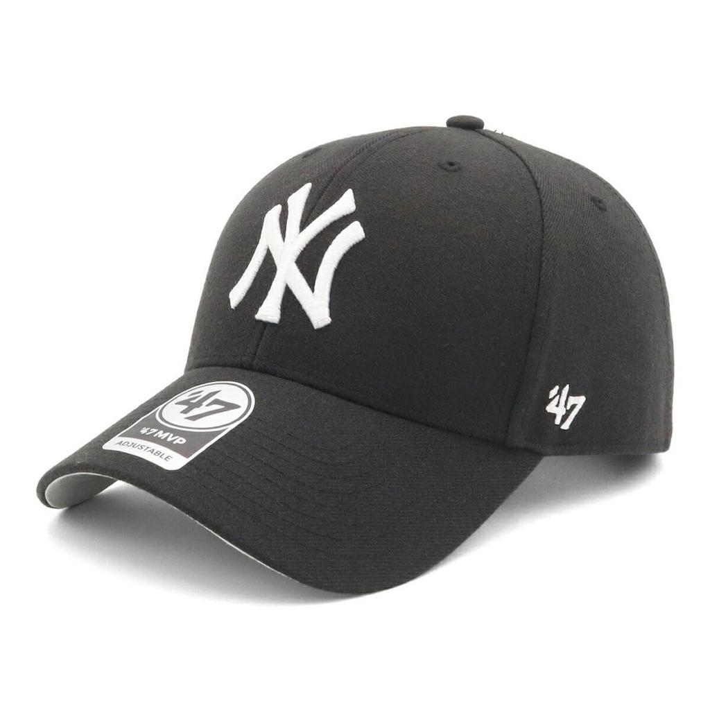Кепка 47 Brand MLB New York Yankees MVP черная белая 47 MVP
