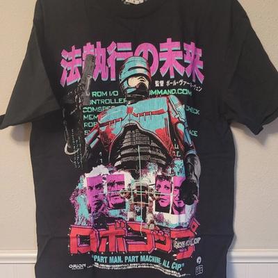 Rucking Fotten Robocop Футболка Comfort Colors Японский Аниме Стиль Размер L