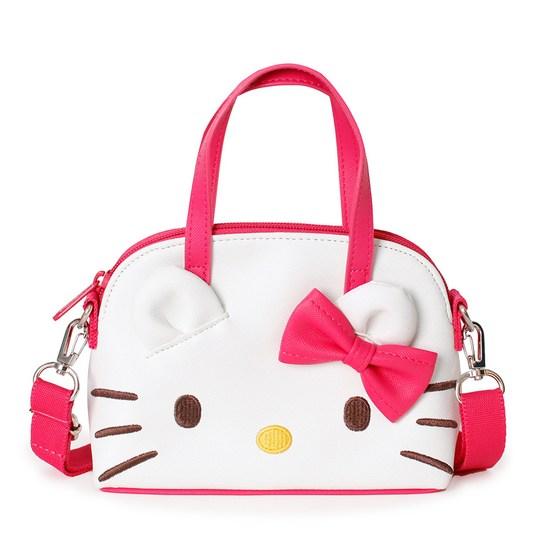 Hello Kitty Square Face Tote Cross Bag KTK-SD95P, a Popular Character In Korea