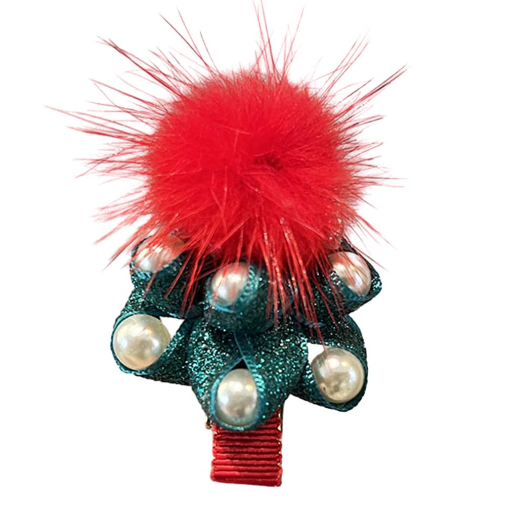 Милые заколки для волос в виде рождественской елки, горячие девушки, блестящая заколка для волос в виде рождественской елки, праздничная заколка для волос для женщины, заколка для волос для хвостика