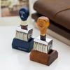 Штамп-ролик для даты в винтажном стиле Zakka: Эффект имитации почтового штемпеля