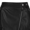 Anew Golf W Faux Leather A-Line Sq_Bk