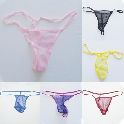 Нижнее белье из сетки Mesh Fiber Mini Cut Прозрачное сексуальное мягкое