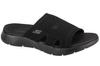 Go Walk Flex Sandal - Elation, Womens Black Slides