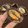 Malinga Jasper Handmade Copper Wire Wrap Tree Of Life Pendant 3.7" V1t68