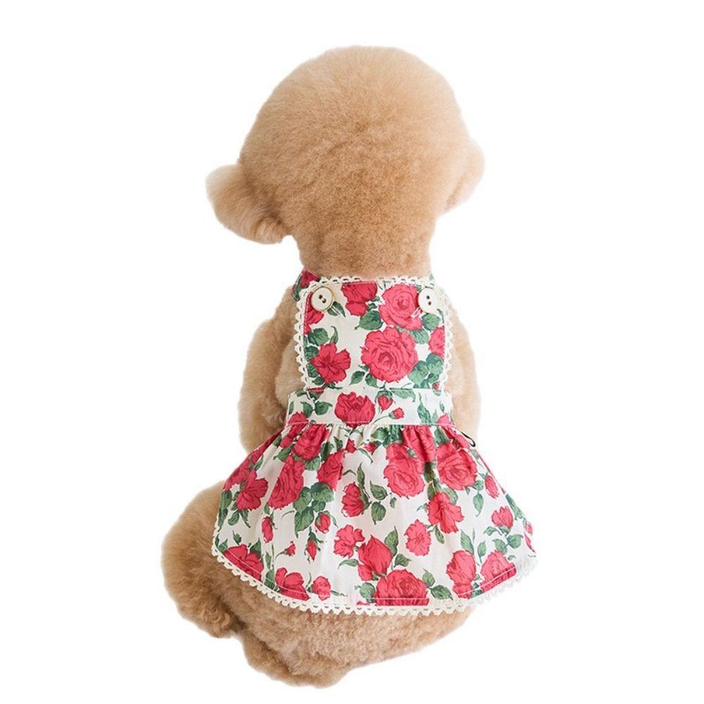 Cute Pet Summer Clothes Soft Cat Princess Skirt Comfortable Dog Vest  Autumn