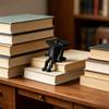 Миниатюрная фигурка выпускной шапочки, напечатанная на 3D-принтере, Маленькая фигурка выпускной шапки с болтающимися ножками для дома, полки, стола, Принадлежности для выпускной вечеринки