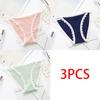 Women's Cotton Lace Briefs Mid Waist Sexy Seamless Comfort Panty Seduction Charming Bikini Panties