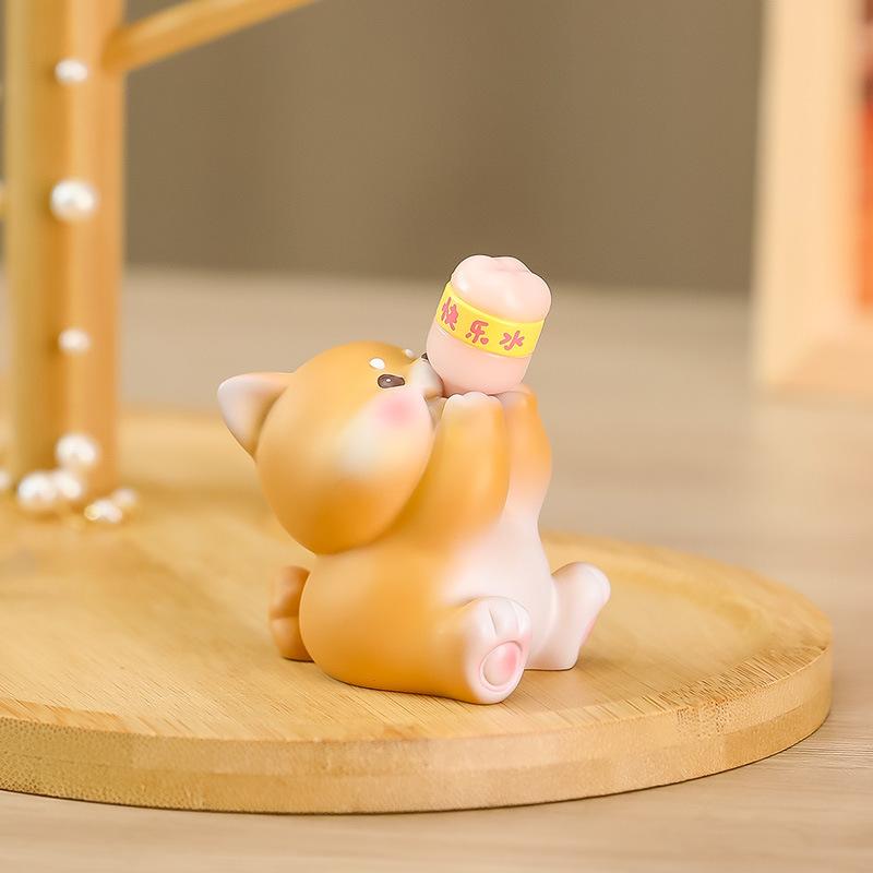 Don't Be Angry. Stress-relieving Little Pig Office Decoration Items. Animal Stress-relieving Cartoon