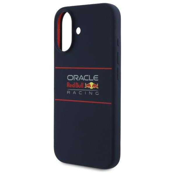 Red Bull Rbhmp16S24Sihsrv Iphone 16 6.1 Hardcase Granatowy/Navy Silicone Horizontal Logo Magsafe