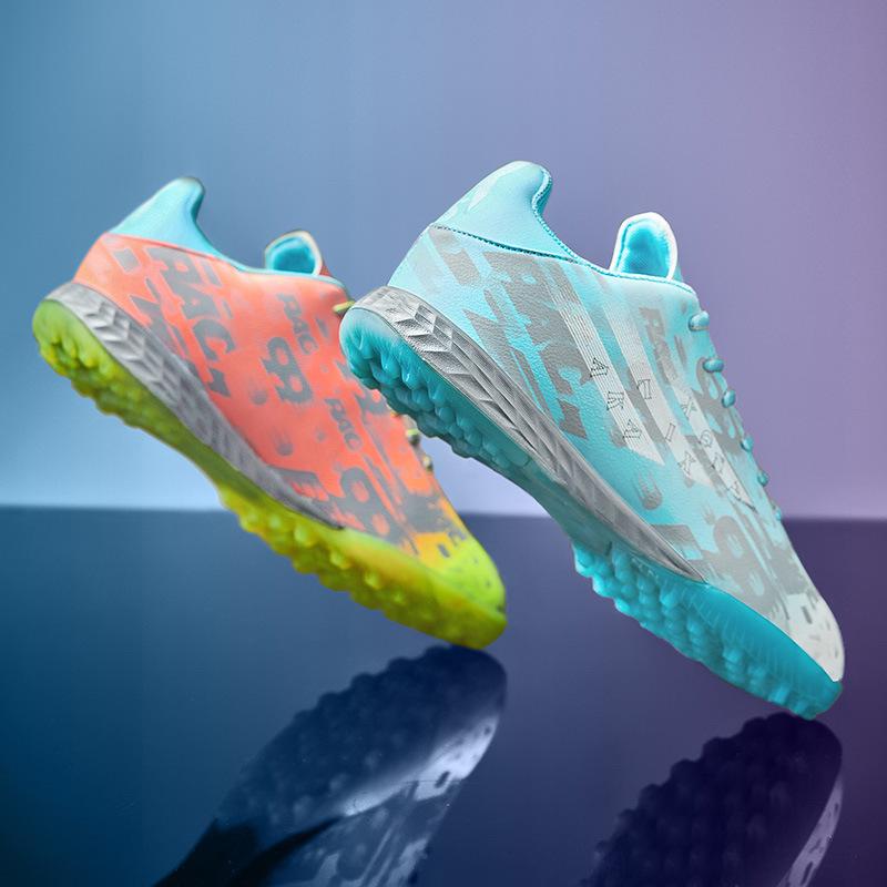 Artificial Grass Shoes 17 Long Nails Broken Nails Football Shoes 22 Training Students Boys And Children Sports Shoes Mandarin Duck