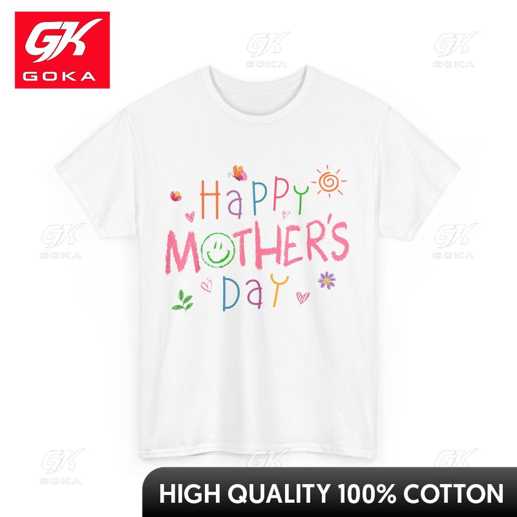 Happy Mothers Day Shirt For Toddler Baby Kids Saying For Mom Calm Friendly Soft Cool Tee Festival RelaxedFit Whimsical Tee