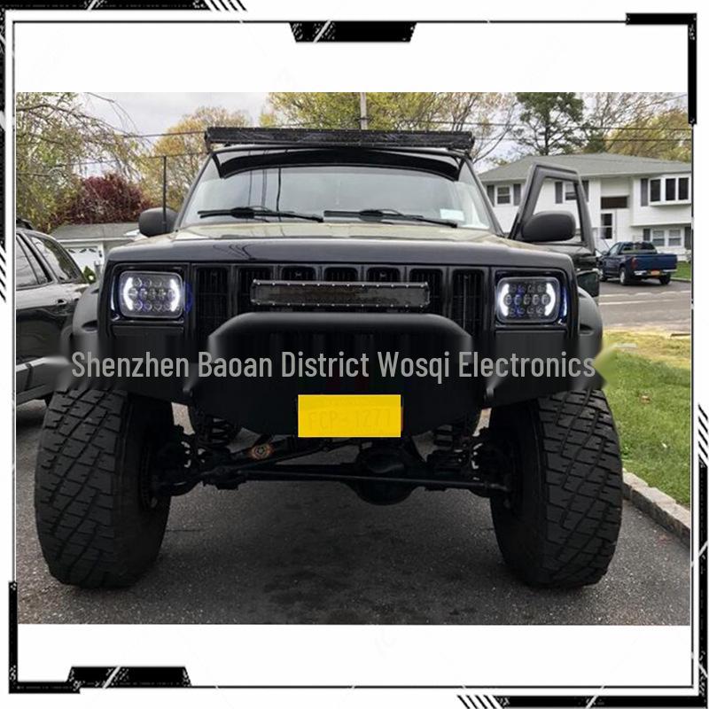 Светодиодная фара для 5X7/6X7 Jeep Truck Cherokee, 85 Вт автомобильная фара