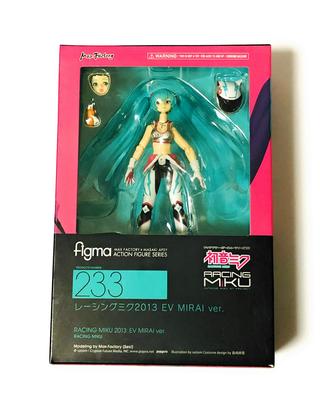 Figma Racing Miku 2013 EV MIRAI ABS раскрашенная подвижная фигурка вер.. Немасштабный и АТБС-ПВХ