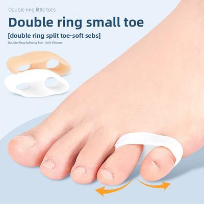 Разделитель пальцев ног «Мизинчик вальгусный» для женщин, изоляция мизинца при вальгусной деформации, ортез для кости большого пальца ноги, накладка на мизинец из СЭБС