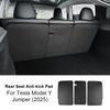 Suede Leather Anti-Kick Door Sticker for Tesla Model 3 Model Y 2017-2026 Interior Protection
