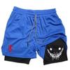 Berserk Muay Thai Kick Boxing UFC MMA Mixed Marcial Art Shorts Anime Men Women Unisex Double Layer Quick Dry Air Sports Gym Fitness Workout
