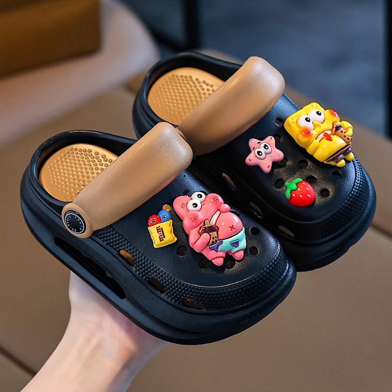 Симпатичные аксессуары для обуви Crocs: Пряжка с изображением медведя из мультфильма «Садовый медведь»