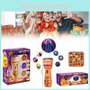 Projector Halloween Flashlight Slide Projection Light Torch Kids Funny Gift