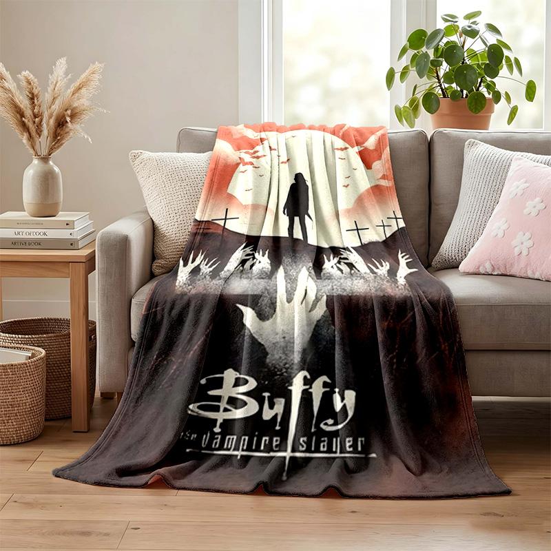 Buffy blanket Flannel Blanket Soft Cozy Plush Throw for Sofa Bed Lightweight Home Decoration