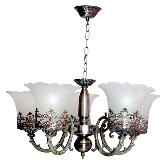 Glass 60 Watts Ceiling Chandelier Lamps
