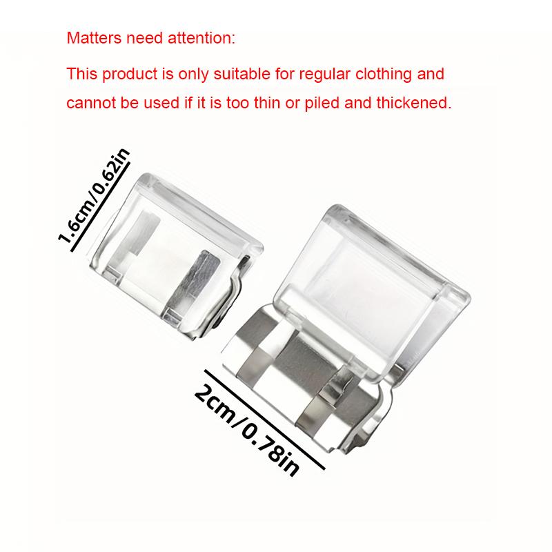 Lnvisible Leg Shortening Clip, Non-Slip Pants Edge Clip, Used For Anti-Drag Pants Hem Fixing Device, Seam-Free Hidden